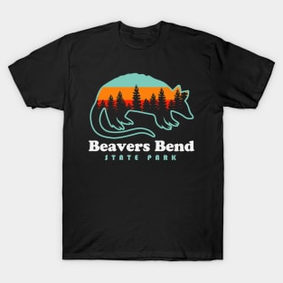 Beavers Bend State Park Armadillo Oklahoma Camping Hiking T-Shirt